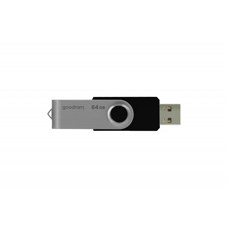 Флеш-накопичувач USB2.0 64GB Goodram UTS2 (Twister) Black (UTS2-0640K0R11)