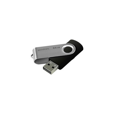 Флеш-накопичувач USB2.0 64GB Goodram UTS2 (Twister) Black (UTS2-0640K0R11)