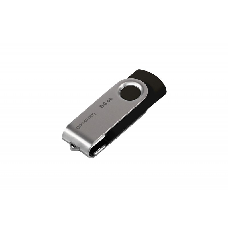 Флеш-накопичувач USB2.0 64GB Goodram UTS2 (Twister) Black (UTS2-0640K0R11)