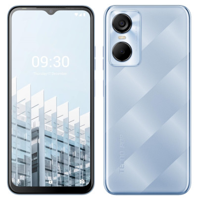 Смартфон Tecno Pop 6 Pro (BE8) 2/32GB Dual Sim Peaceful Blue (4895180785528)