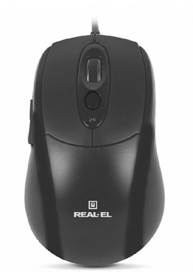 Мишка REAL-EL RM-290 Black USB