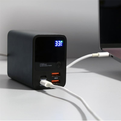 Універсальна мобільна батарея Tellur PD903 Ultra Pro 27000mAh Blue (TLL158391)