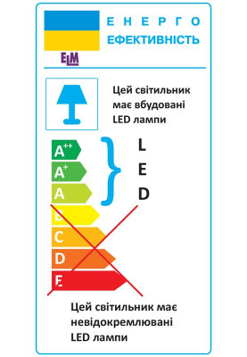 Світильник накладний світлодіодний з розсіювачем ELM Divo 36W 6500К 26-0101