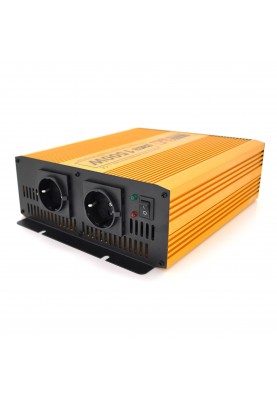 Інвертор напруги Mexxsun YX-1500W-S, 12V/220V, 1500W (29180)