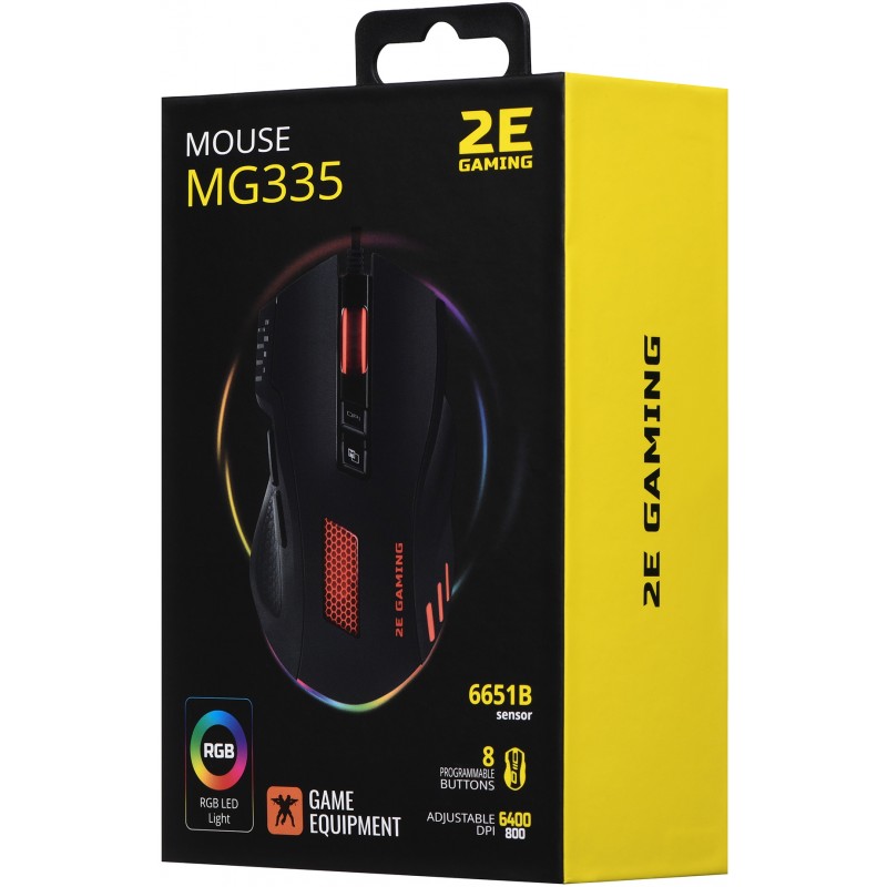 Мышь 2E Gaming MG335 Black (2E-MG335UB) USB