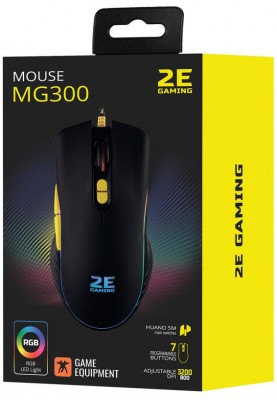 Мишка 2E Gaming MG300 RGB Black (2E-MG300UB) USB