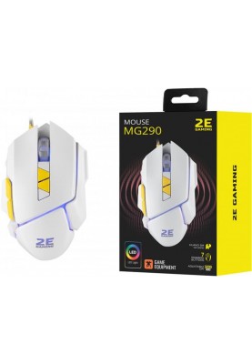 Мишка 2E Gaming MG290 LED White (2E-MG290UWT) USB