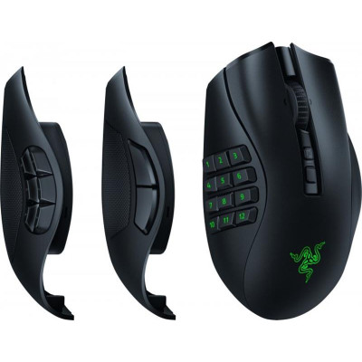 Мишка бездротова Razer Naga V2 Pro Wireless (RZ01-04400100-R3G1) Black USB