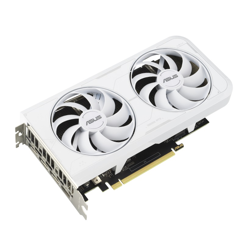 Відеокарта GF RTX 3060 Ti 8GB GDDR6X Dual White Asus (DUAL-RTX3060TI-8GD6X-WHITE)