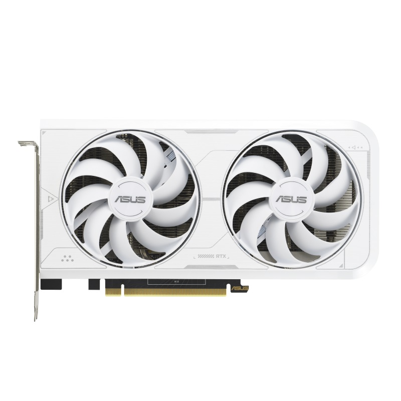 Відеокарта GF RTX 3060 Ti 8GB GDDR6X Dual White Asus (DUAL-RTX3060TI-8GD6X-WHITE)