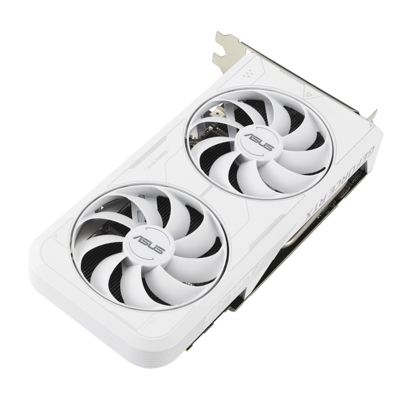 Відеокарта GF RTX 3060 Ti 8GB GDDR6X Dual White Asus (DUAL-RTX3060TI-8GD6X-WHITE)