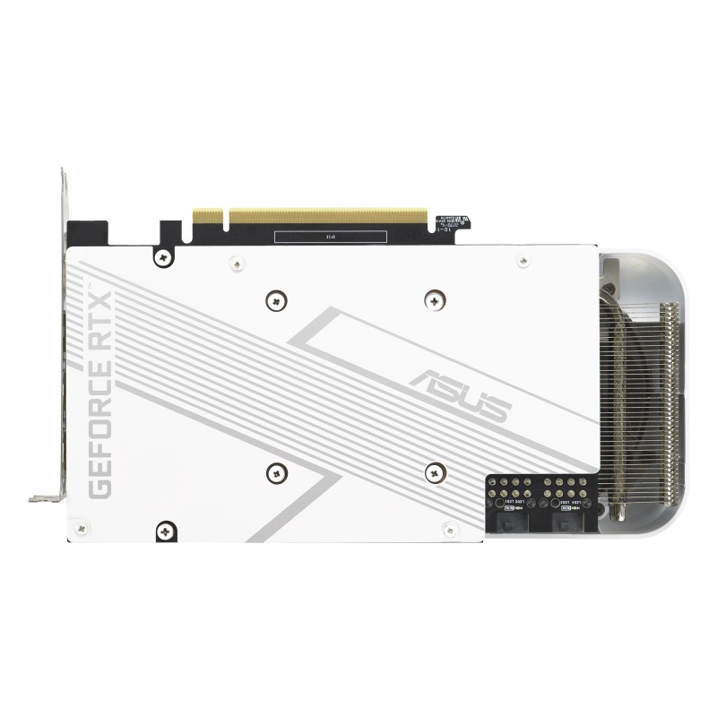 Відеокарта GF RTX 3060 Ti 8GB GDDR6X Dual White Asus (DUAL-RTX3060TI-8GD6X-WHITE)