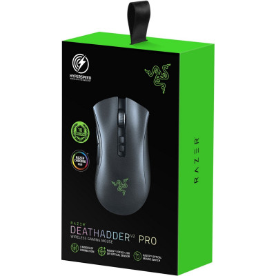 Мишка Razer DeathAdder V2 Pro Black & Mouse Dock (RZ01-03350400-R3G1) USB