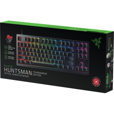 Клавіатура Razer Huntsman Tournament Ed. Intl. Red Optical Switch Black (RZ03-03081000-R3R1)