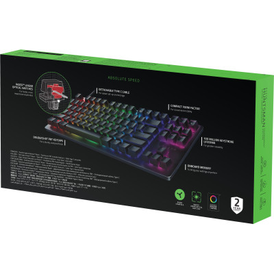 Клавіатура Razer Huntsman Tournament Ed. Intl. Red Optical Switch Black (RZ03-03081000-R3R1)