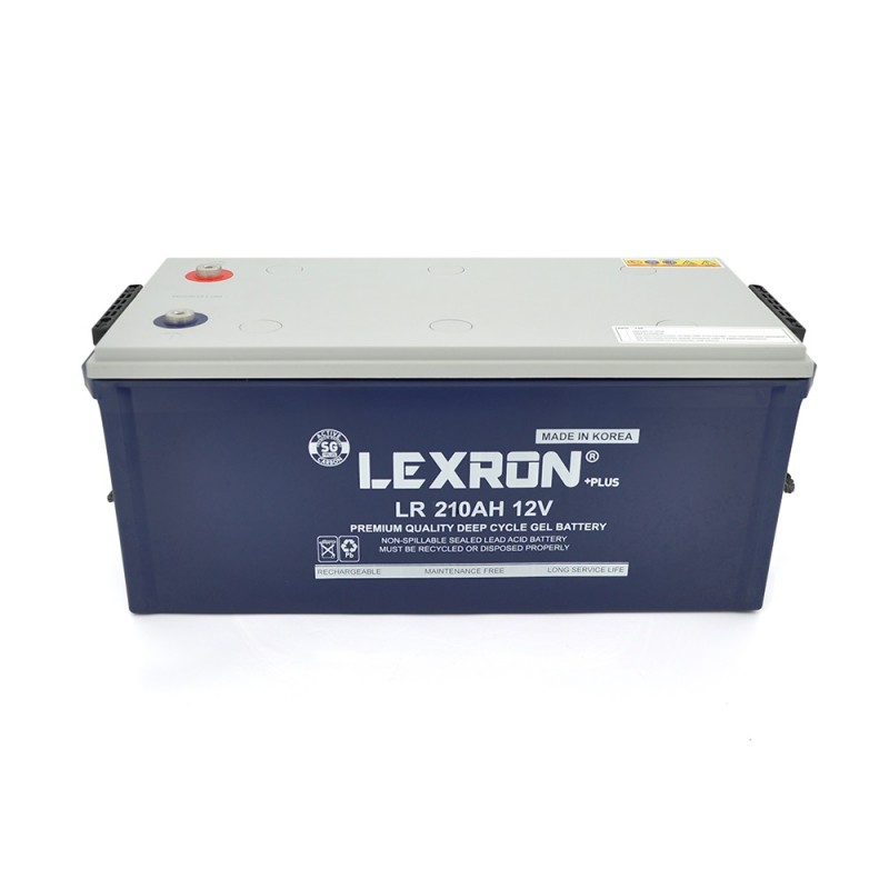 Акумуляторна батарея Lexron 12V 210AH (LR12-210/29822) AGM мультигель