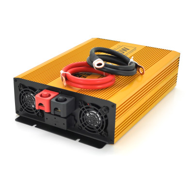 Інвертор напруги Mexxsun YX-2000W-S, 12V/220V, 2000W (29182)