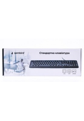 Клавіатура Gembird KB-103-UA Ukr Black