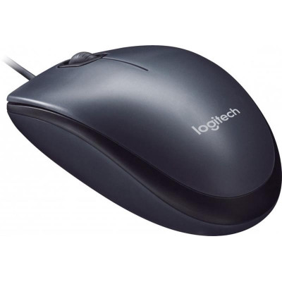 Мишка Logitech M90 Dark (910-001793)