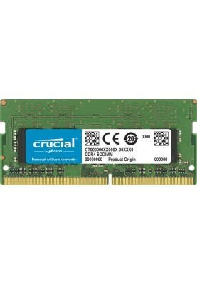 Модуль пам`ятi SO-DIMM 32GB/3200 DDR4 Micron Crucial (CT32G4SFD832A)