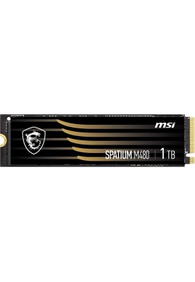 Накопичувач SSD 1TB MSI Spatium M480 M.2 2280 PCIe 4.0 x4 NVMe 3D NAND (S78-440L490-P83)