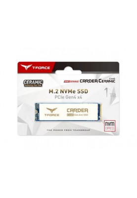 Накопичувач SSD 1TB Team Cardea Ceramic C440 M.2 2280 PCIe 4.0 x4 NVMe 3D TLC (TM8FPA001T0C410)