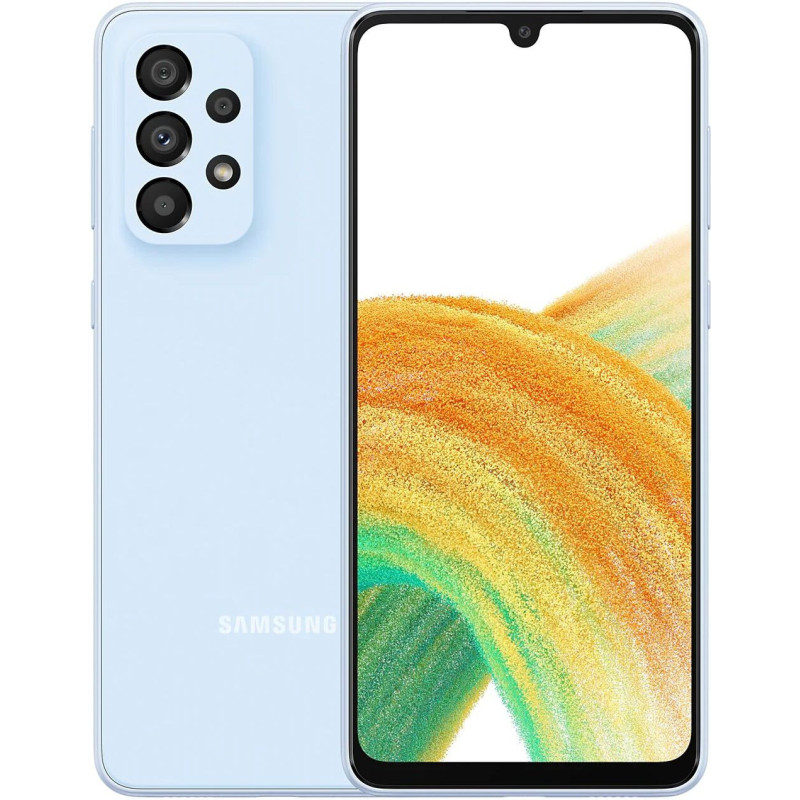 Смартфон Samsung Galaxy A33 5G SM-A336 6/128GB Dual Sim Blue (SM-A336BLBGSEK)_UA_