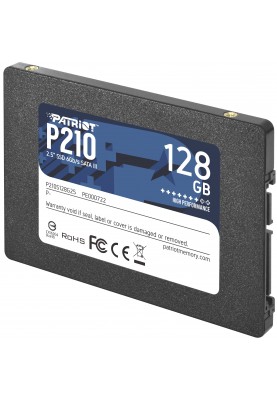 Накопичувач SSD  128GB Patriot P210 2.5" SATAIII TLC (P210S128G25)