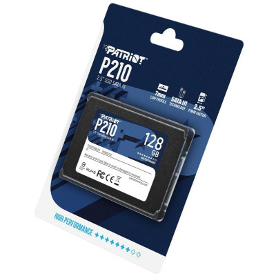 Накопичувач SSD  128GB Patriot P210 2.5` SATAIII TLC (P210S128G25) Накопичувач SSD  128GB Patriot P210 2.5` SATAIII TLC (P210S128G25)
