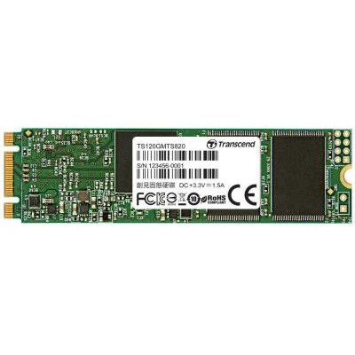 Накопичувач SSD  120GB Transcend 820S M.2 2280 SATAIII 3D TLC NAND (TS120GMTS820S)