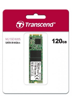 Накопичувач SSD  120GB Transcend 820S M.2 2280 SATAIII 3D TLC NAND (TS120GMTS820S)