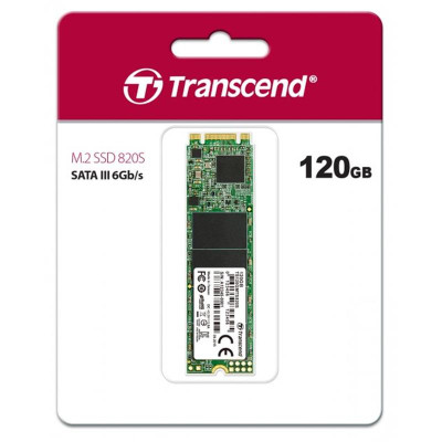 Накопичувач SSD  120GB Transcend 820S M.2 2280 SATAIII 3D TLC NAND (TS120GMTS820S)