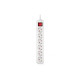 Фільтр живлення REAL-EL RS-6 Protect M 3м White (EL122300033)