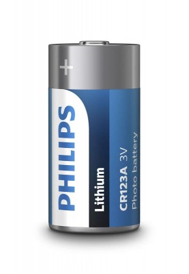 Батарейка Philips літієва CR 123A  блістер, 1 шт (CR123A/01B)