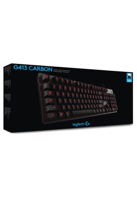 Клавiатура Logitech G413 Carbon USB (920-008310)