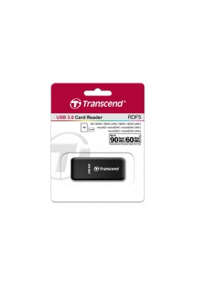 Кардрідер USB3.1 Transcend RDF5 Black (TS-RDF5K)