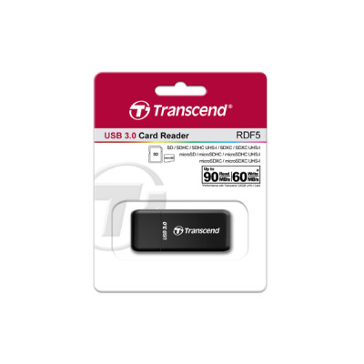 Кардрідер USB3.1 Transcend RDF5 Black (TS-RDF5K)