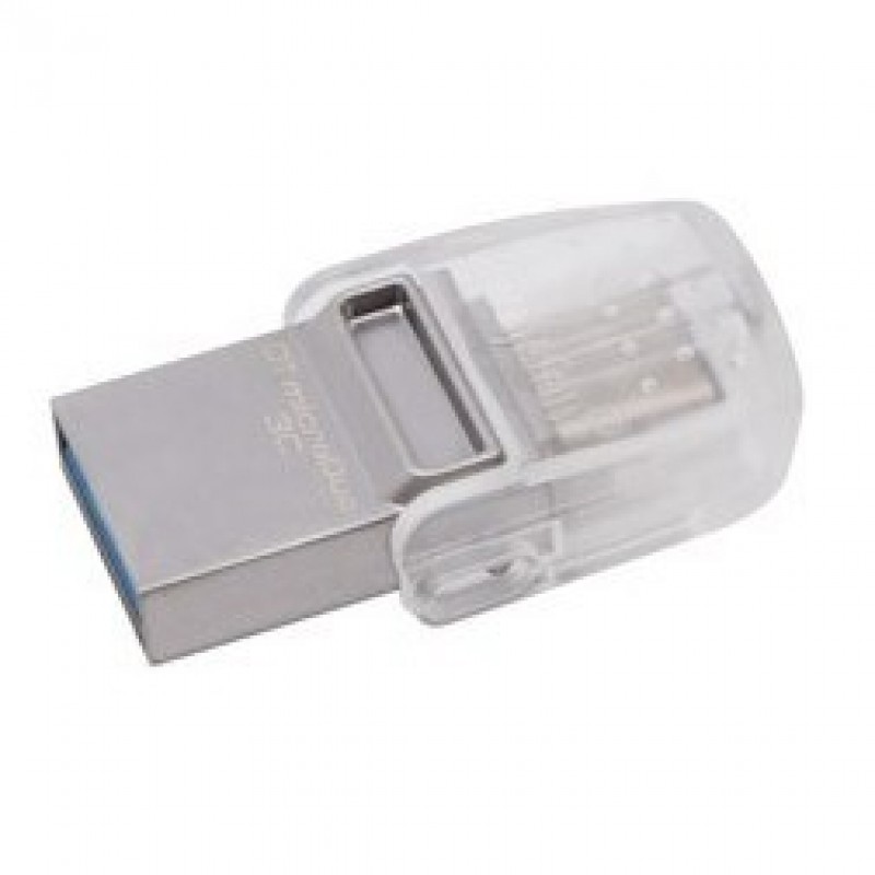Флеш-накопичувач USB3.1 64GB Type-C Kingston DataTraveler microDuo 3C (DTDUO3C/64GB)