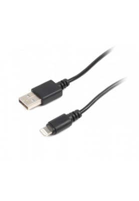 Кабель Cablexpert USB - Lightning (M/M), 1 м, Black (CC-USB2-AMLM-1M)