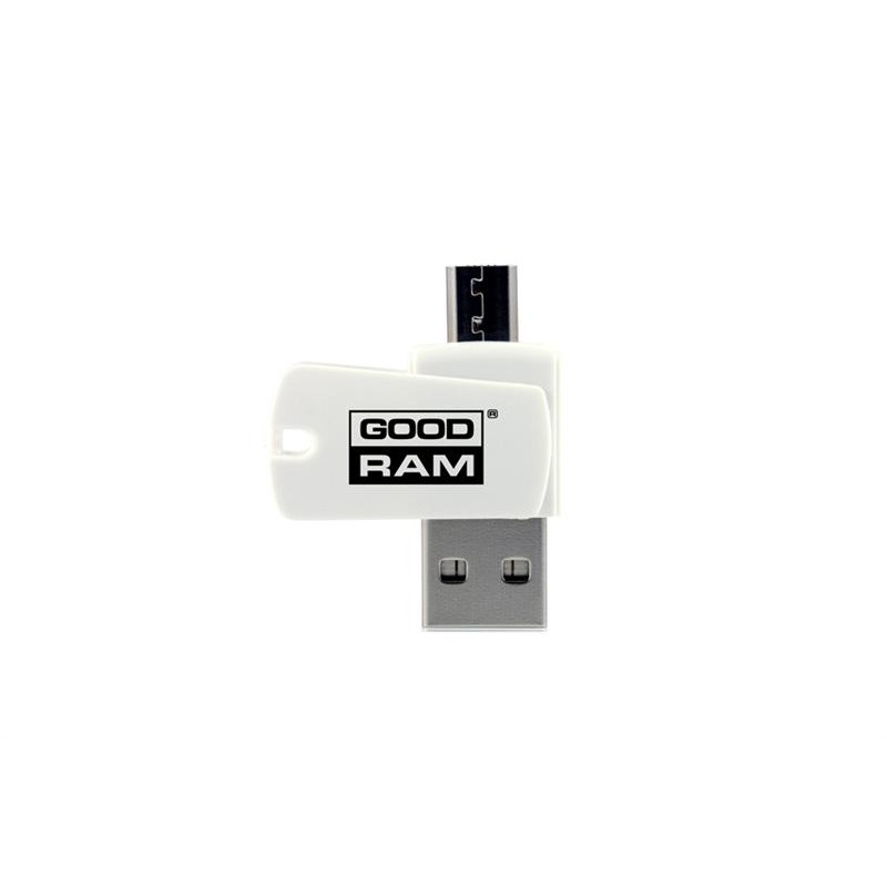 Кардрідер USB2.0 GOODRAM AO20 White (AO20-MW01R11)