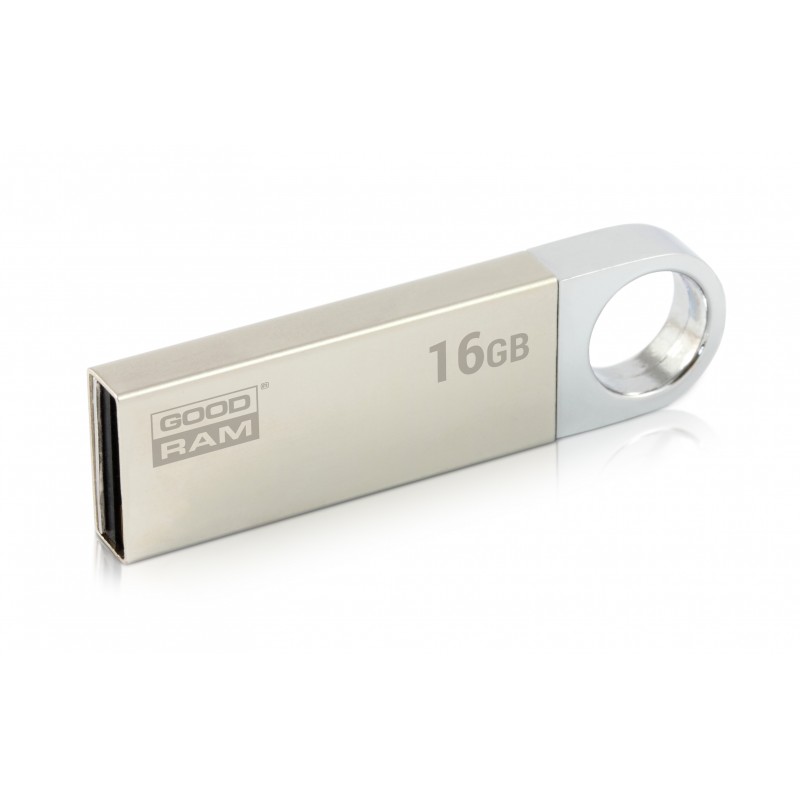 Флеш-накопичувач USB2.0 16GB GOODRAM UUN2 (Unity) Silver (UUN2-0160S0R11)