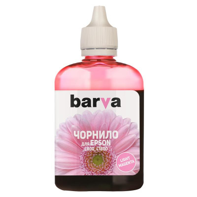 Чорнило Barva EPSON L800/L810/L850/L1800 (T6736) (Light magenta) (L800-418) 90 г
