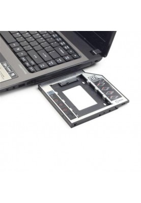 Адаптер HDD 2.5" для ноутбука у відсік CD-ROM Gembird MF-95-02 (12.7 мм)