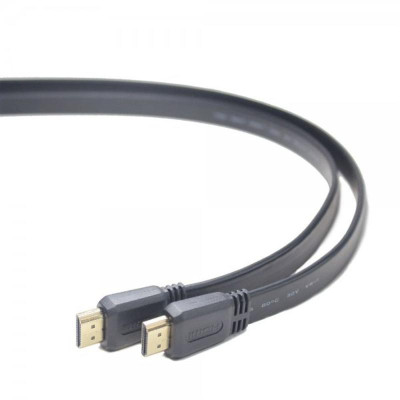 Кабель Cablexpert (CC-HDMI4F-10) HDMI(M)-HDMI(M) v1.4, плоский, чорний, 3м