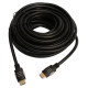 Кабель Tecro HDMI - HDMI V 1.4 (M/M), 15 м, Black (HD 15-00)