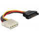 Кабель живлення Cablexpert (CC-SATA-PS-M) Molex M-SATA, 0.15 м