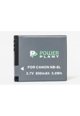 Акумулятор PowerPlant Canon NB-8L 800mAh (DV00DV1256)