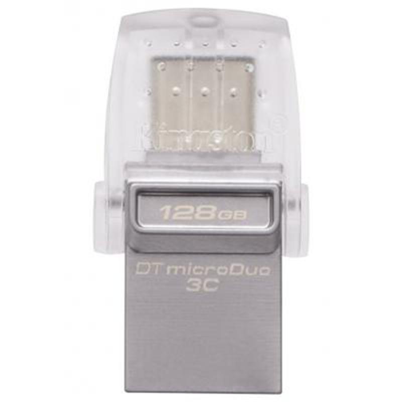 Флеш-накопичувач USB3.1 128GB Type-C Kingston DataTraveler microDuo 3C (DTDUO3C/128GB)
