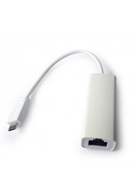 Адаптер Gembird micro USB - RJ45 (M/F) White (NIC-mU2-01)