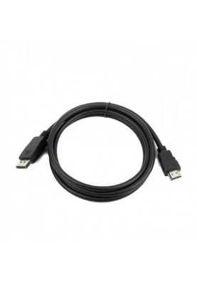 Кабель Cablexpert DisplayPort - HDMI (M/M), 3 м, Black (CC-DP-HDMI-3M)
